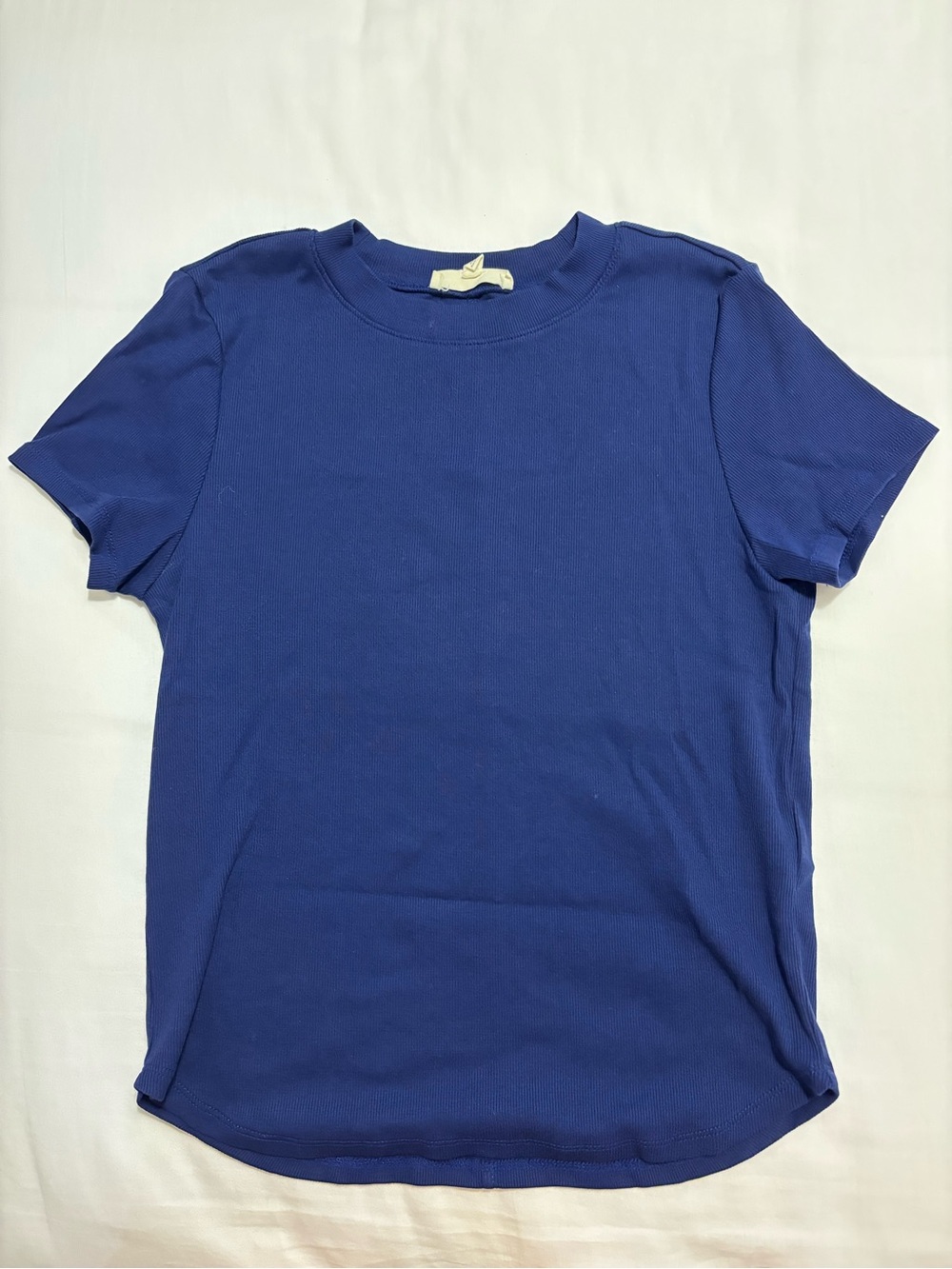 Madewell Ribbed Supima Cotton T-Shirt Small
